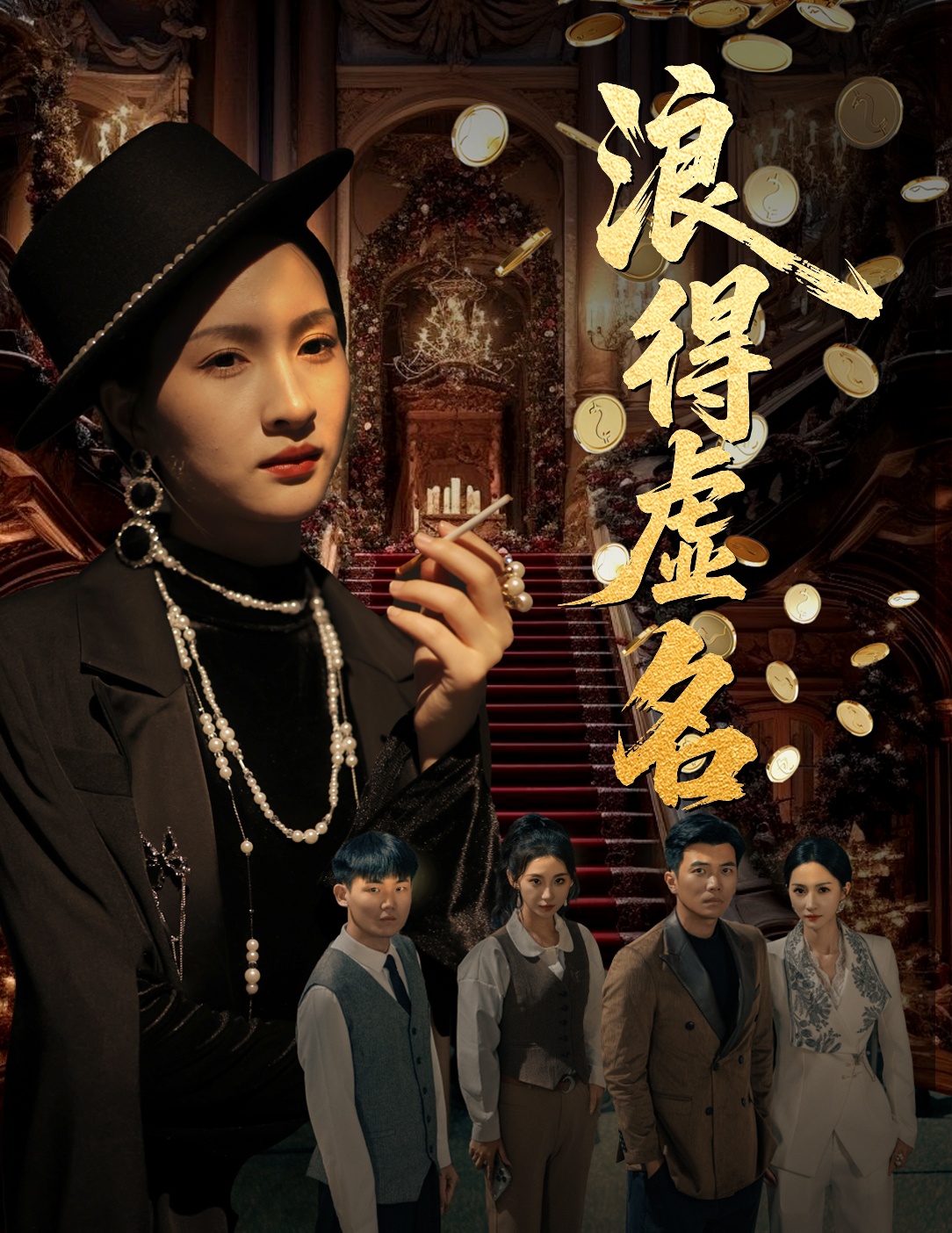 浪得.虚名