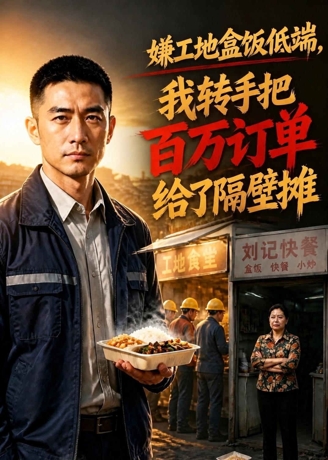 嫌工地盒饭低端我转手把百万订单给隔壁摊