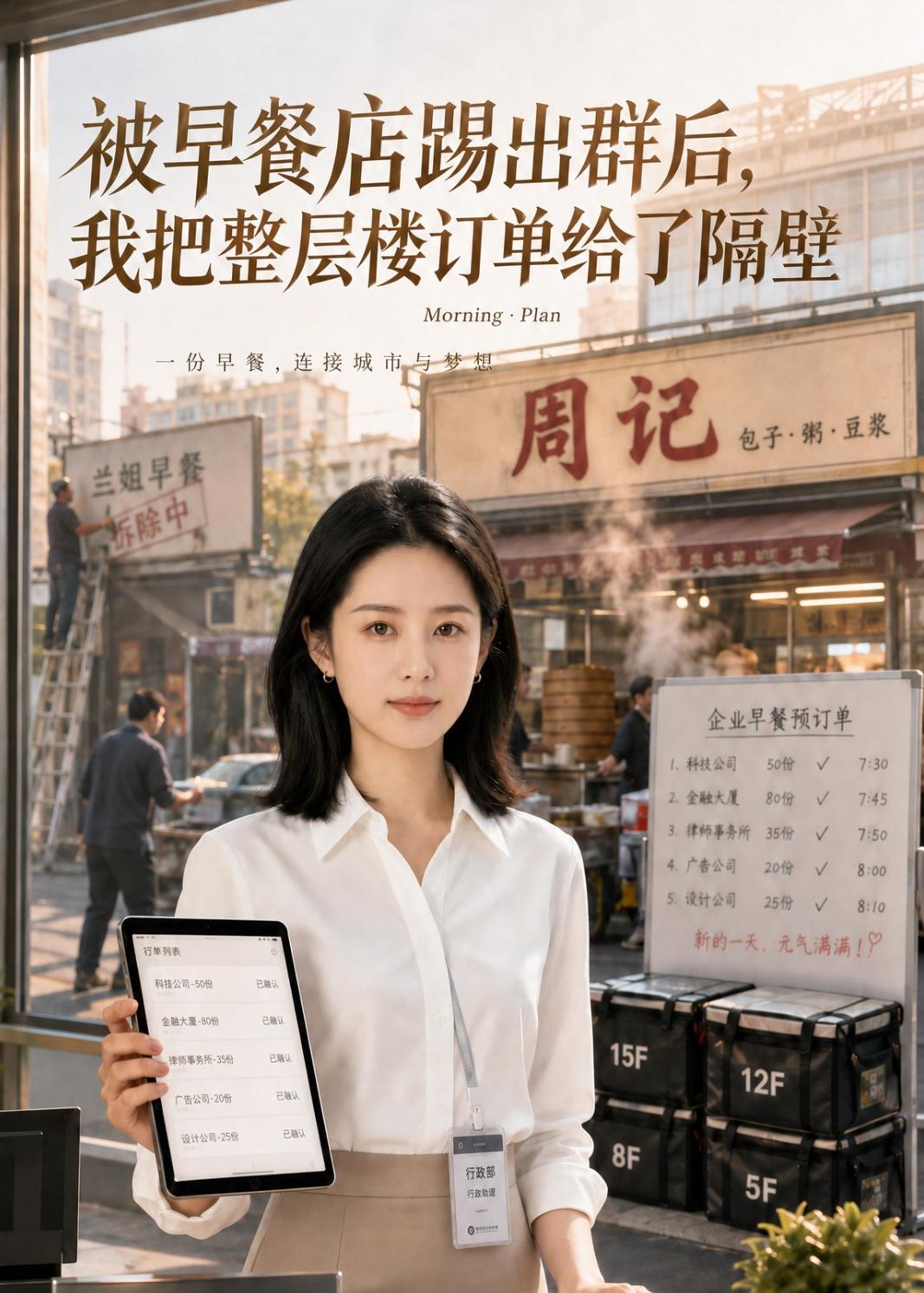 被早餐店踢出群后我把整层楼订单给了隔壁