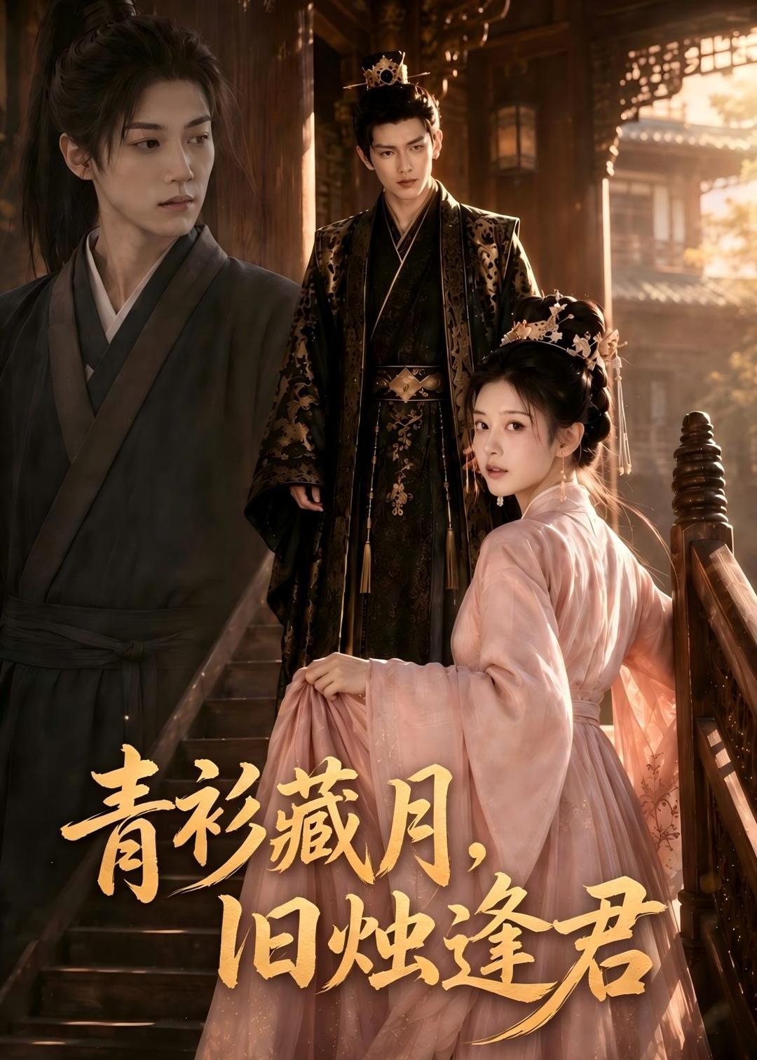 青衫藏月,旧烛逢君