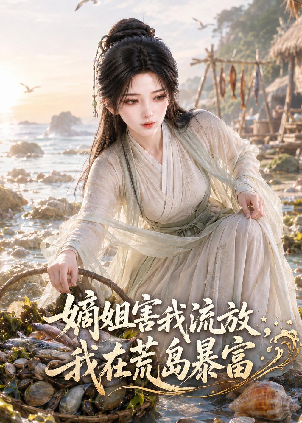 嫡姐害我流放,我在荒岛暴富