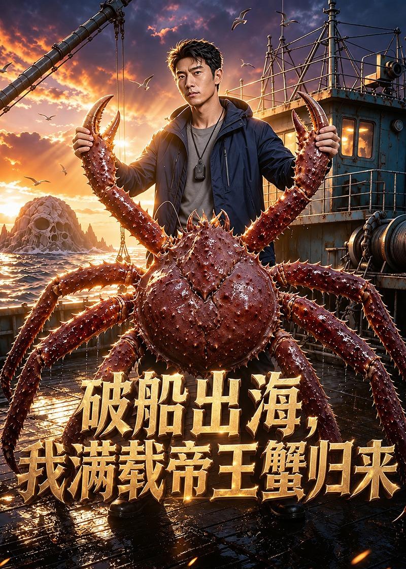 破船出海，我满载帝王蟹归来