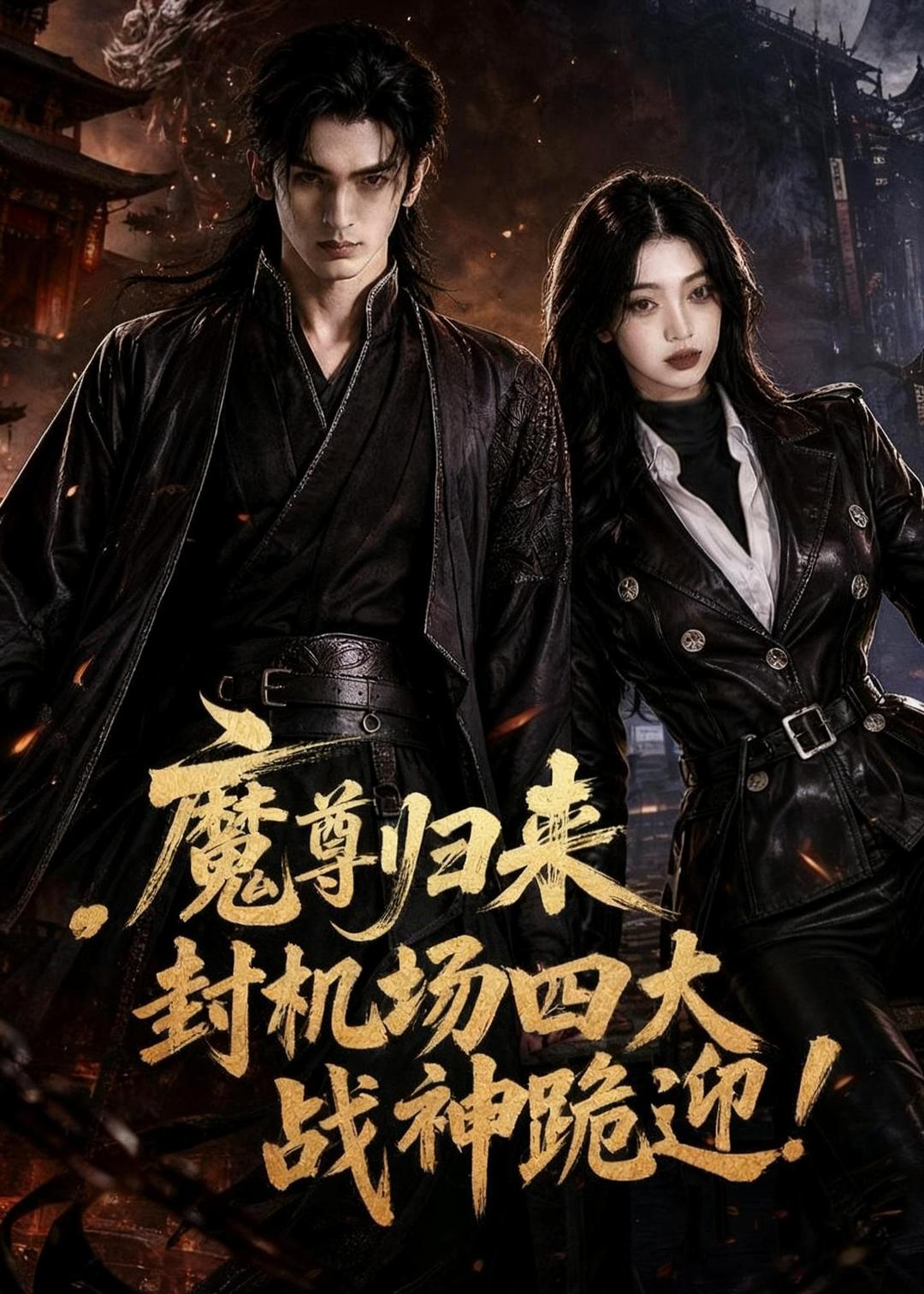 魔尊归来，封机场四大战神跪迎