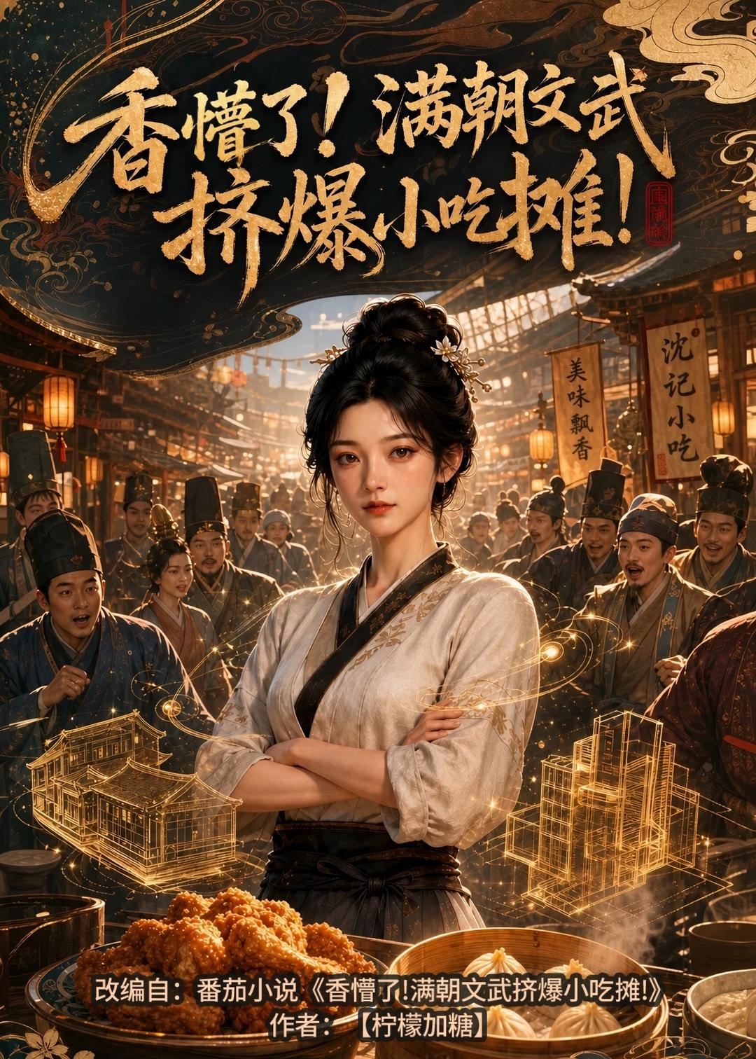 香懵了!满朝文武挤爆小吃摊!高清播放