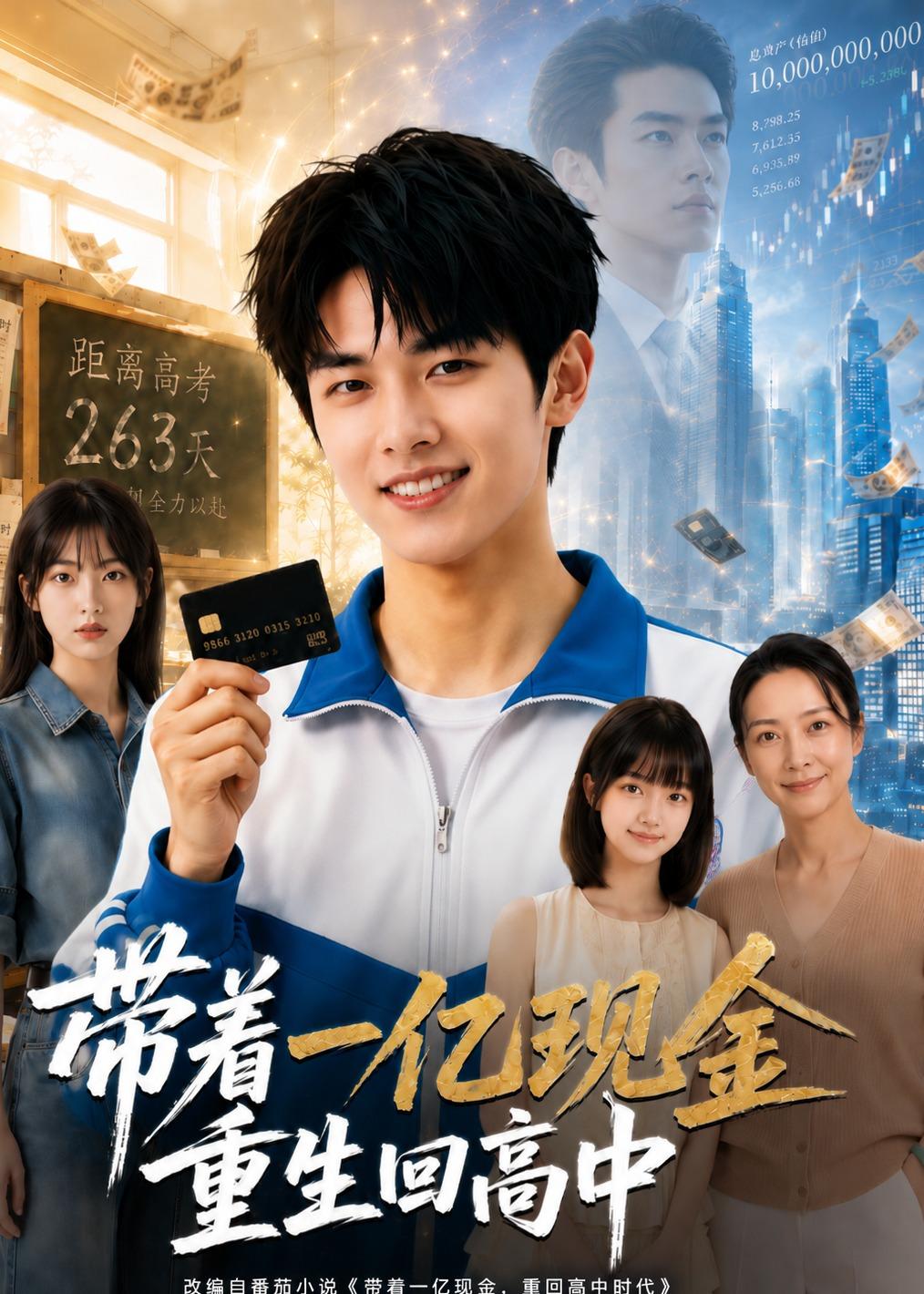 带着一亿现金重生回高中高清播放