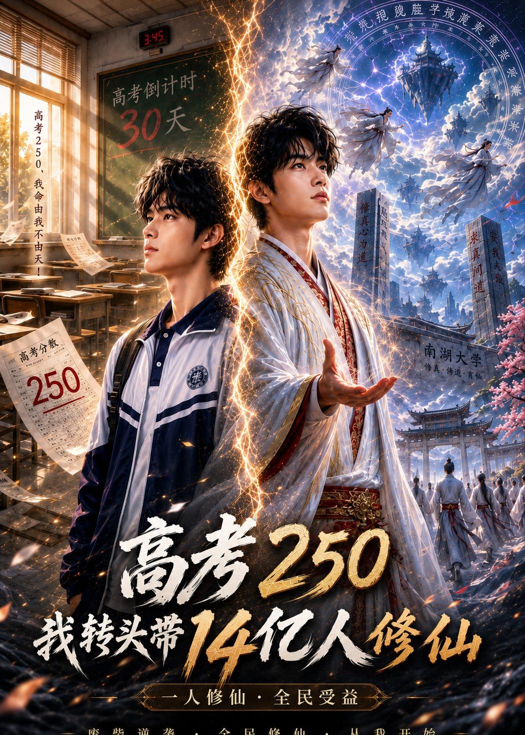 高考250，我转头带14亿人修仙在线观看