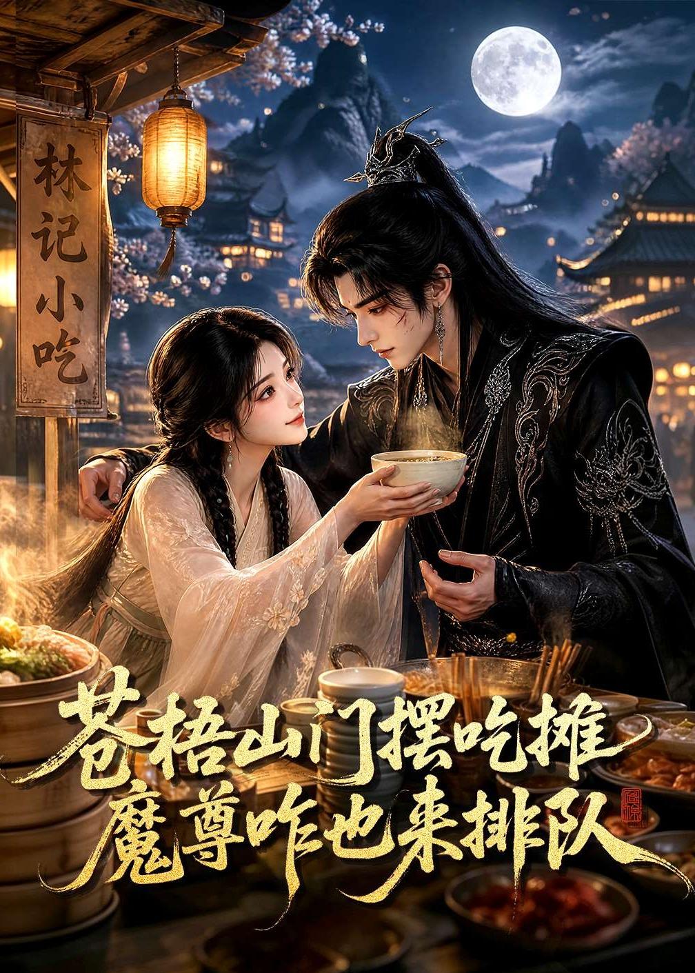 苍梧山门摆摊吃摊魔孽咋也来排队封面