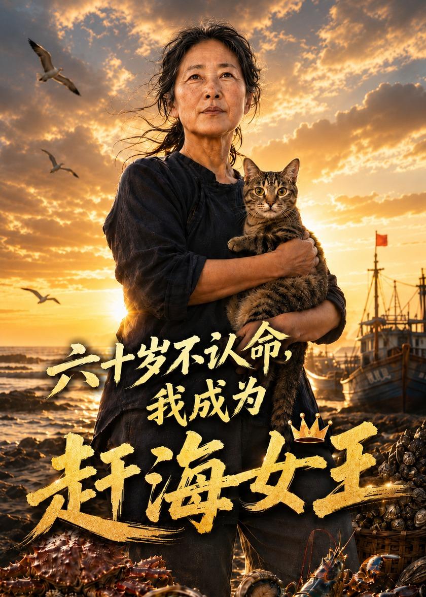 六十岁不认命,我成为赶海女王