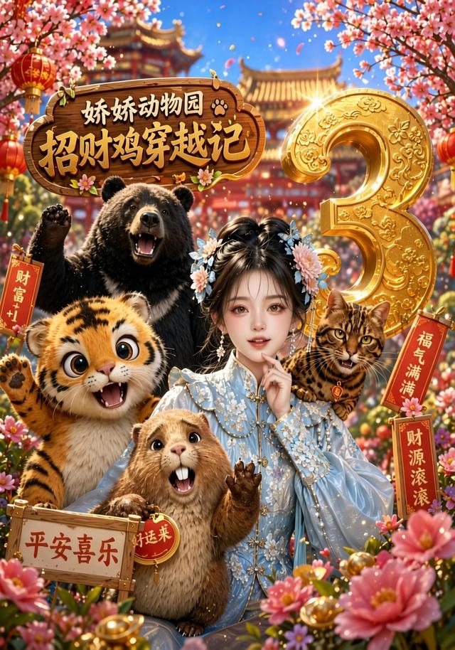 娇娇动物园，招财鸡穿越记第三季