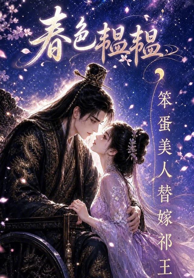 春色韫韫，笨蛋美人替嫁祁王封面