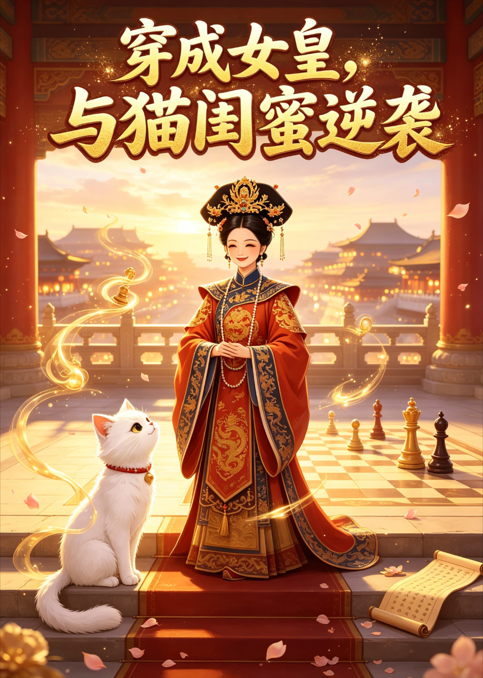 穿成女皇与猫闺蜜逆袭