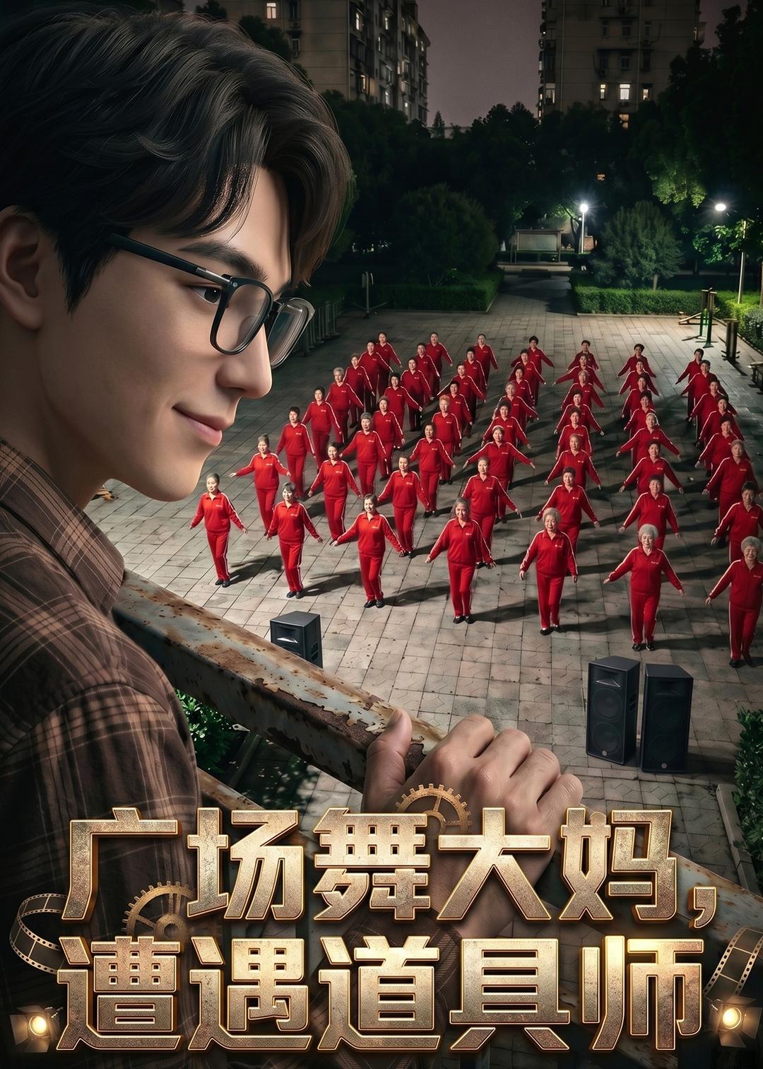 广场舞大妈遭遇道具师