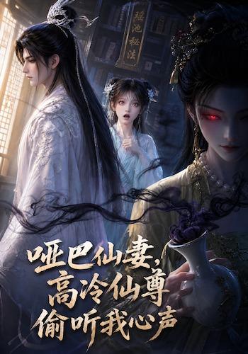 哑巴仙妻，高冷仙尊偷听我心声海报