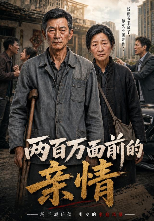 两百万面前的亲情海报