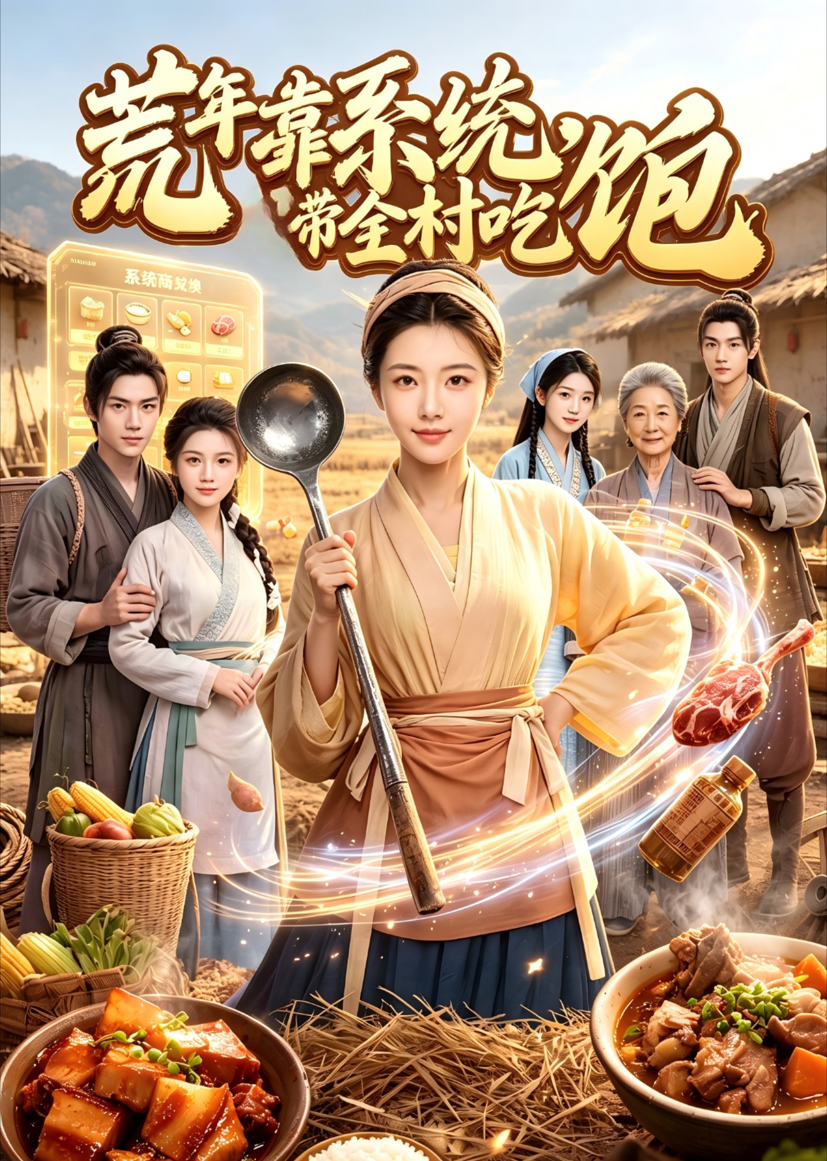 荒年靠系统带全村吃饱