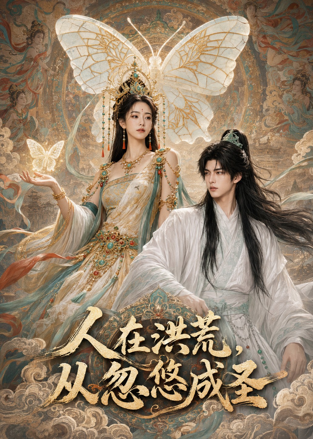 人在洪荒，从忽悠成圣海报