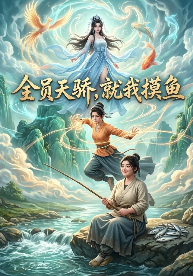 全员天骄，就我摸鱼海报