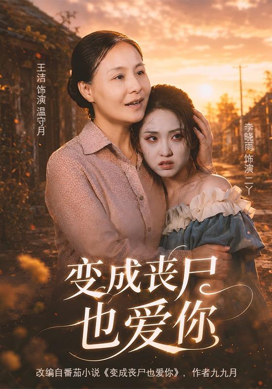 变成丧尸也爱你海报