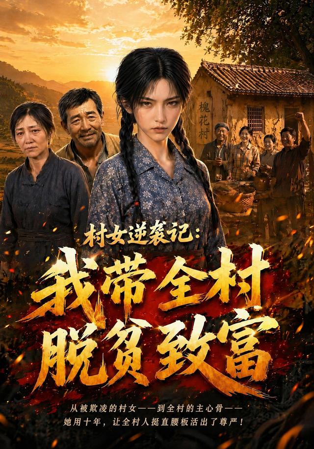 村女逆袭记：我带全村脱贫致富海报