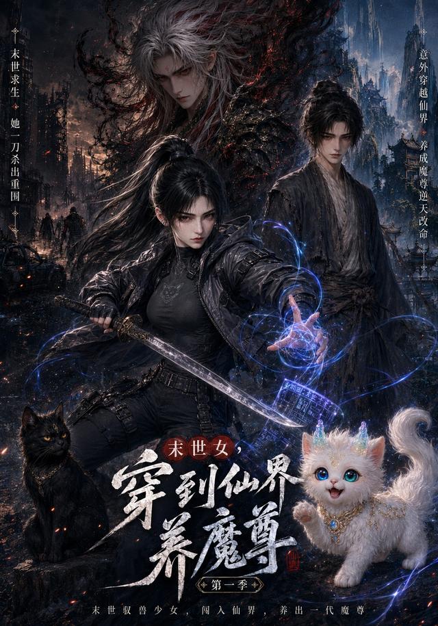 末世女，穿到仙界养魔尊第一季海报