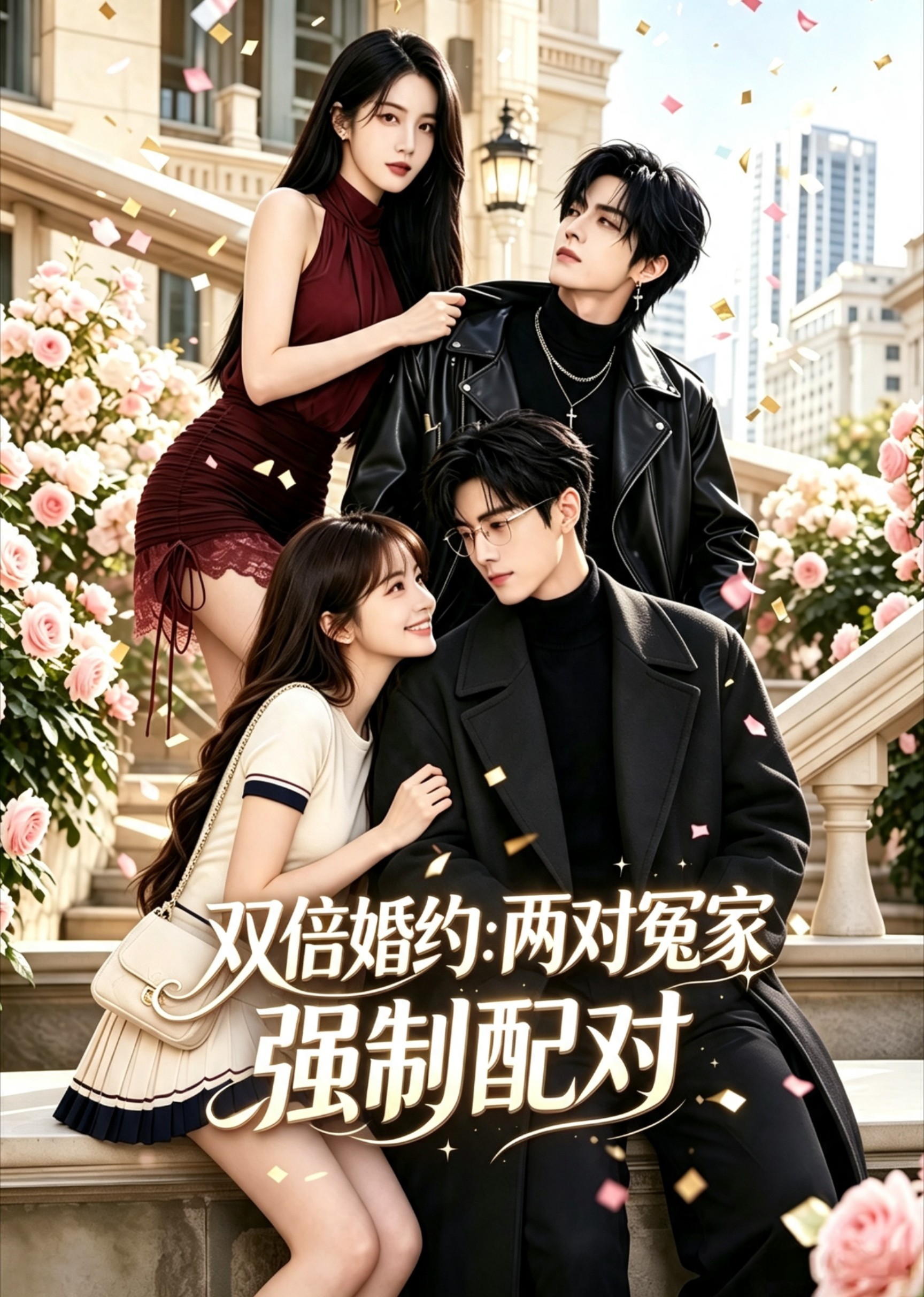 双倍婚约：两对冤家强制配对海报