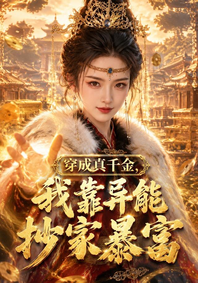 穿成真千金，我靠异能抄家暴富海报