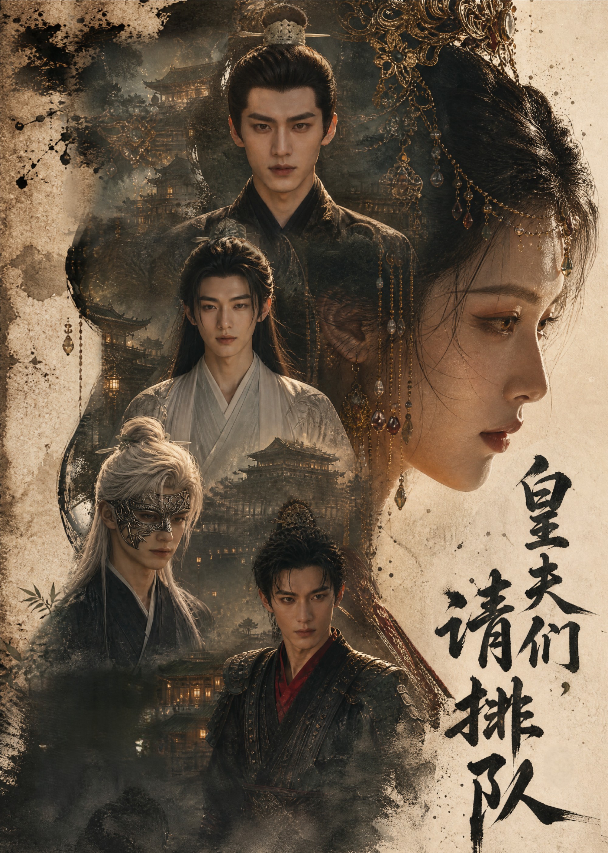 皇夫们，请排队