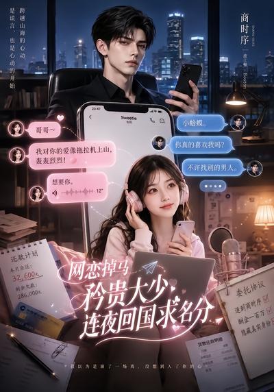 网恋掉马，矜贵大少连夜回国求名分