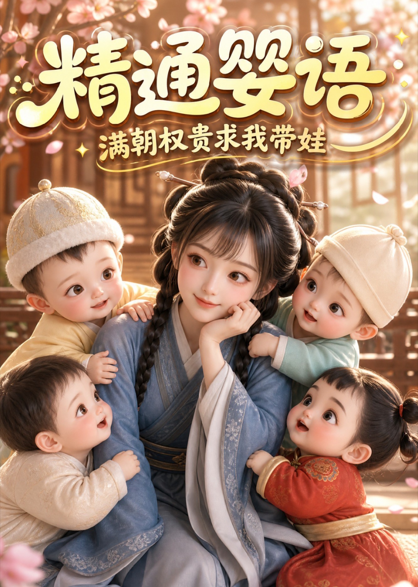 精通婴语满朝权贵求我带娃封面