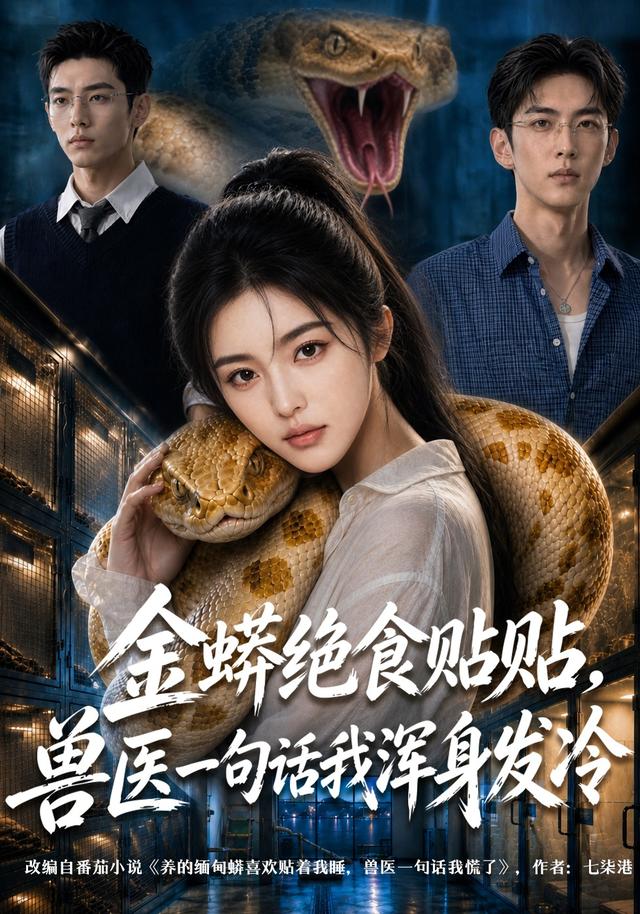金蟒绝食贴贴兽医一句话我浑身发冷
