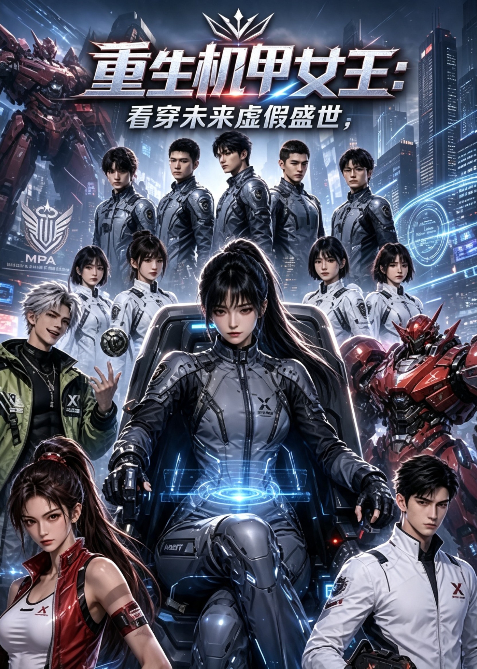 重生机甲女王看穿未来虚假盛世