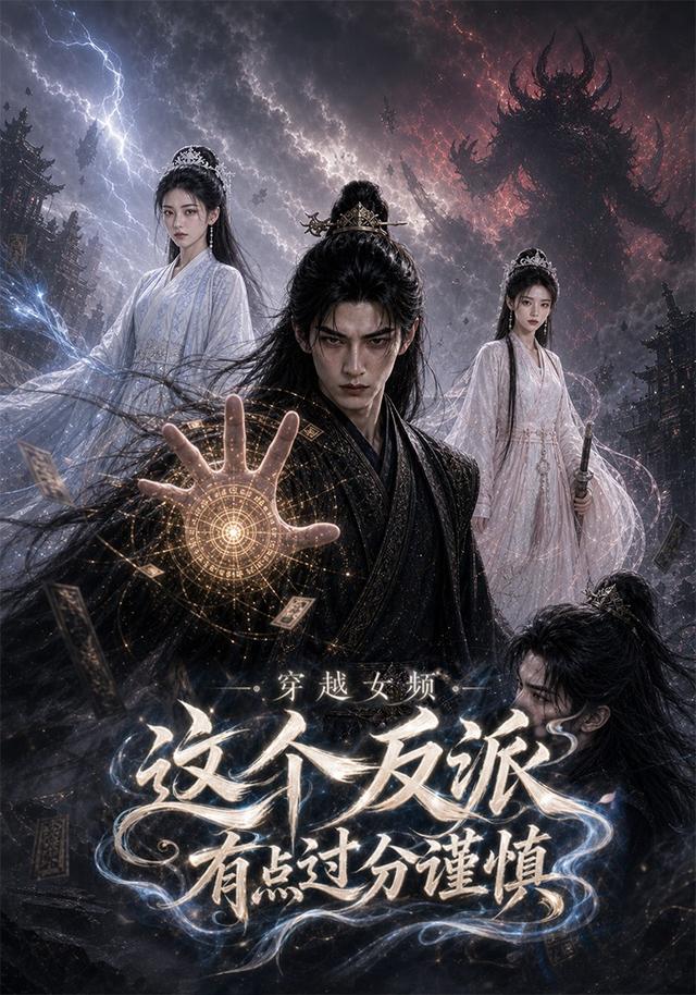穿越女频，这个反派有点过分谨慎封面图
