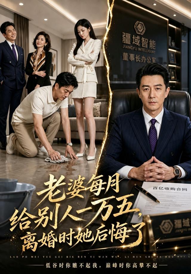 老婆每月给别人一万五离婚时她后悔了